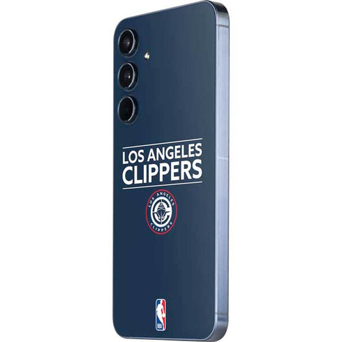 NBA Los Angeles Clippers Standard Blue Galaxy A55 5G Skin